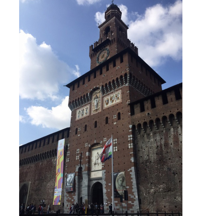 #BCM15 - Il castello sforzesco